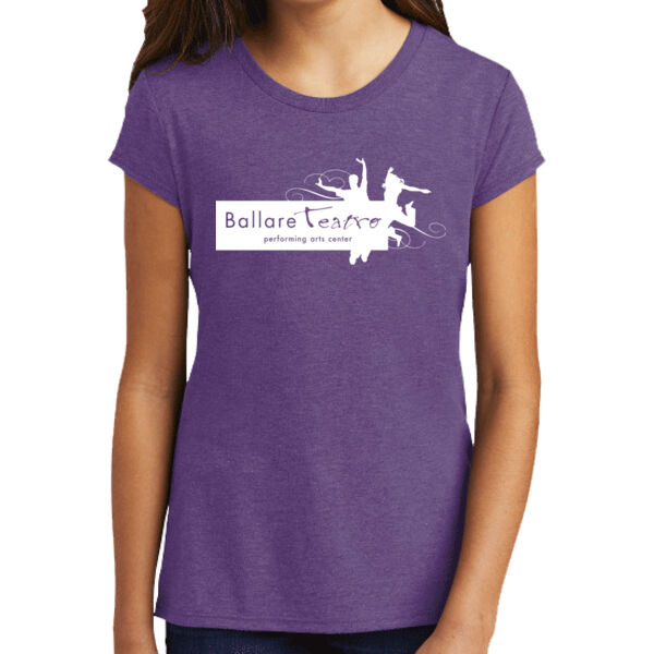 District Girls Perfect Tri Tee - Printed Logo Thumbnail