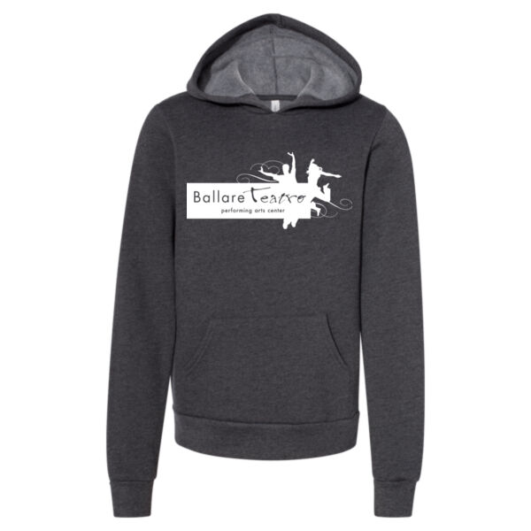 BELLA + CANVAS - Youth Sponge Fleece Hoodie - Printed Logo Thumbnail