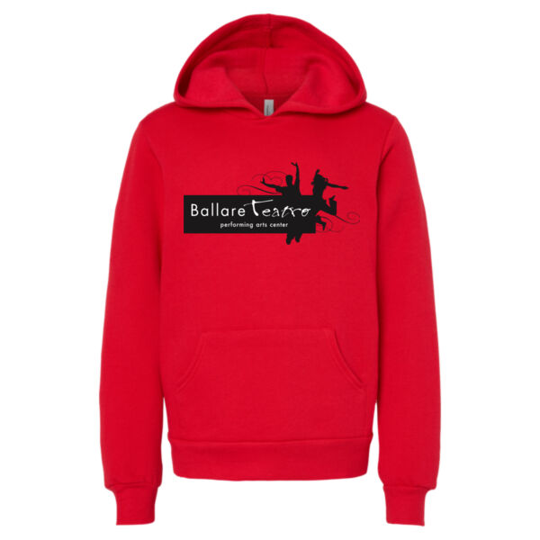 BELLA + CANVAS - Youth Sponge Fleece Hoodie - Printed Logo Thumbnail