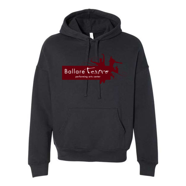 BELLA + CANVAS - Sponge Fleece Drop Shoulder Hoodie - Printed Logo Thumbnail